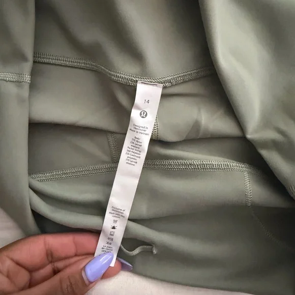 lululemon Sage Green Leggings - Picture 2 of 4